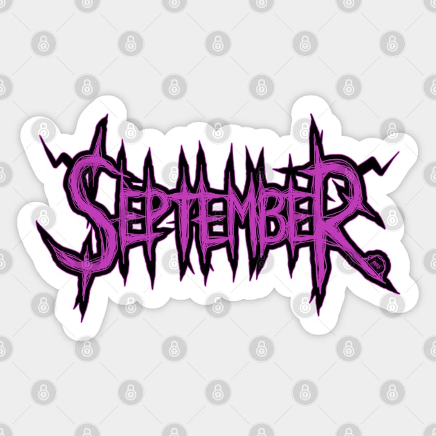 September Sticker by RizanDoonster